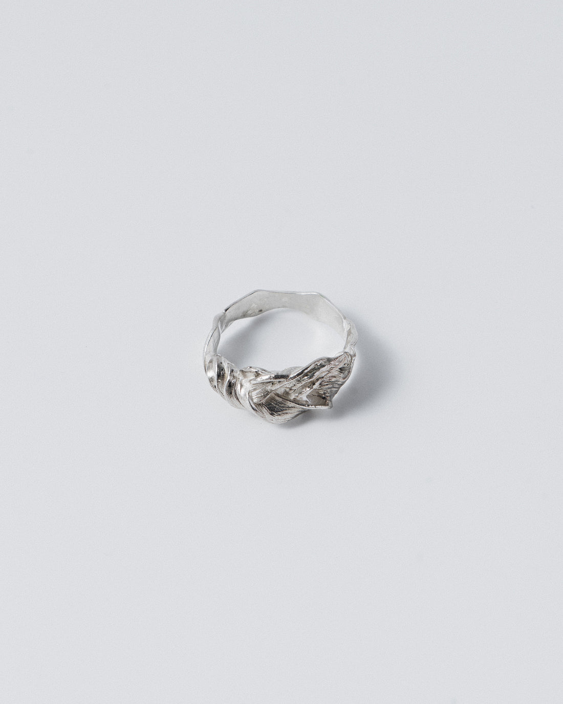 Silver ring: Luna Drape
