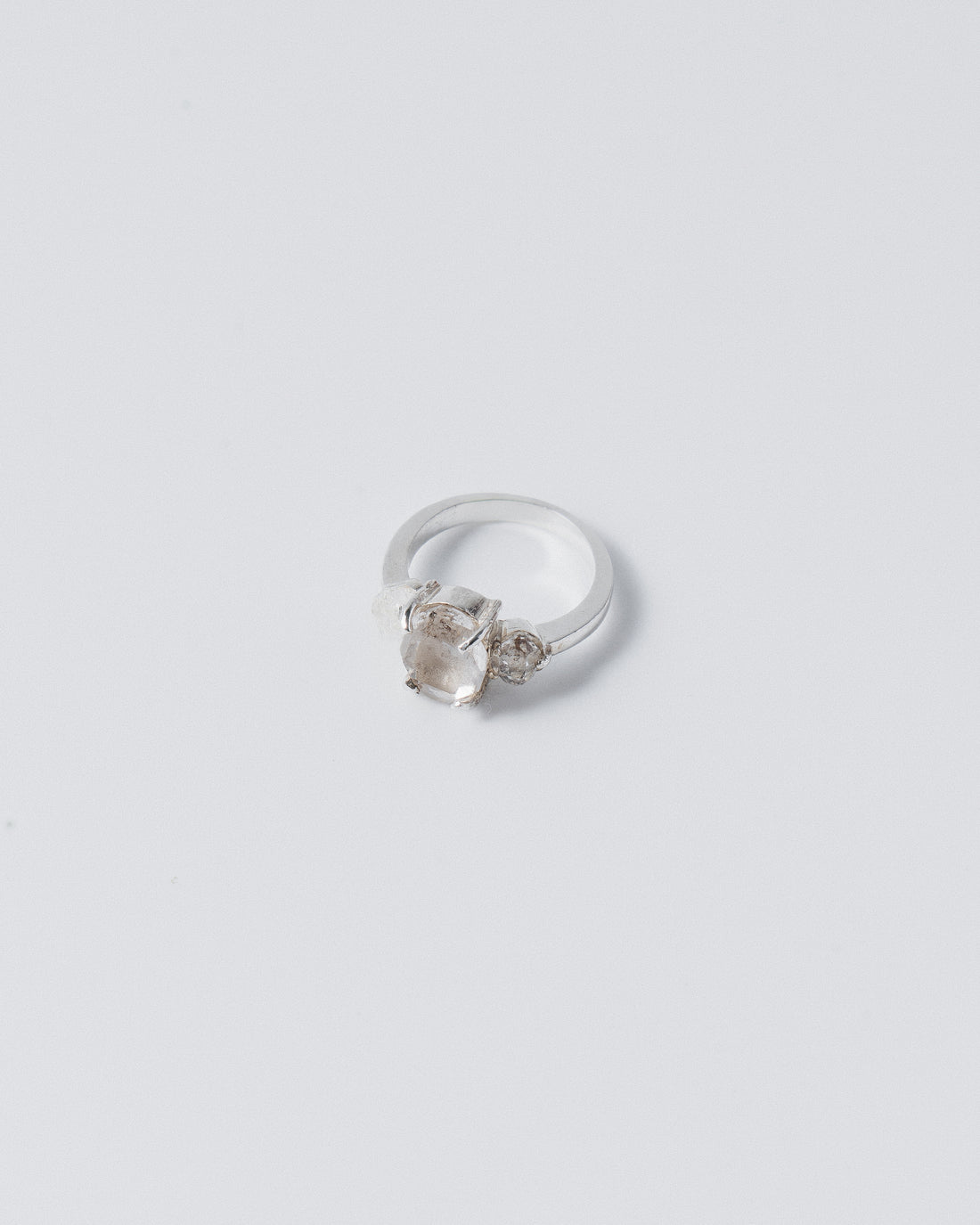 Silver ring: Serene
