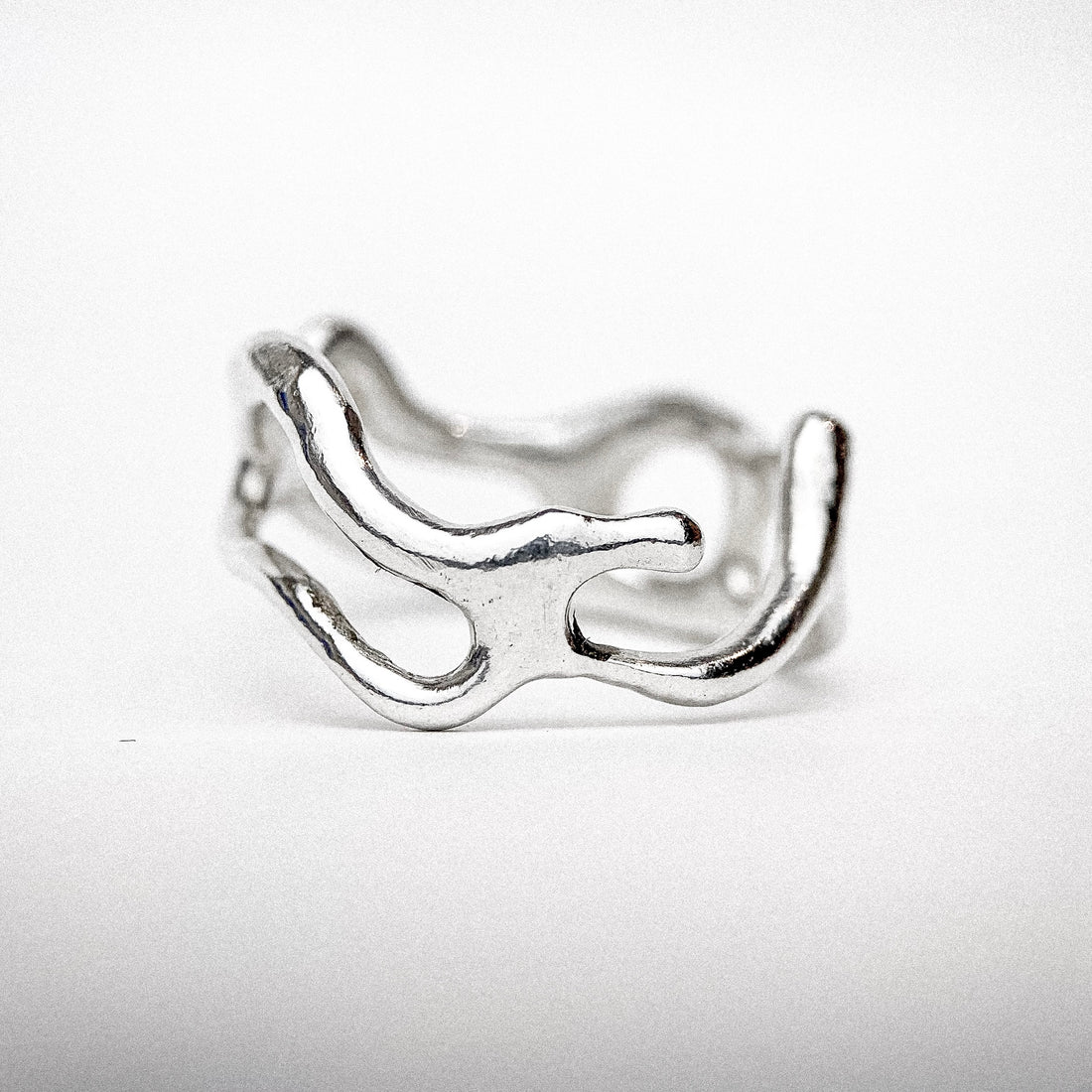SILVER SHAKY II RING