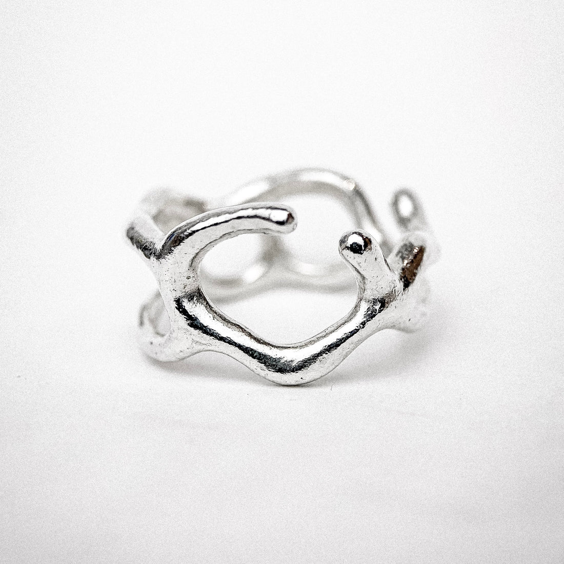 SILVER SHAKY I RING