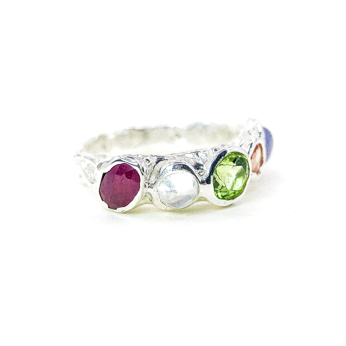 GEM PALTETTE III SILVER RING