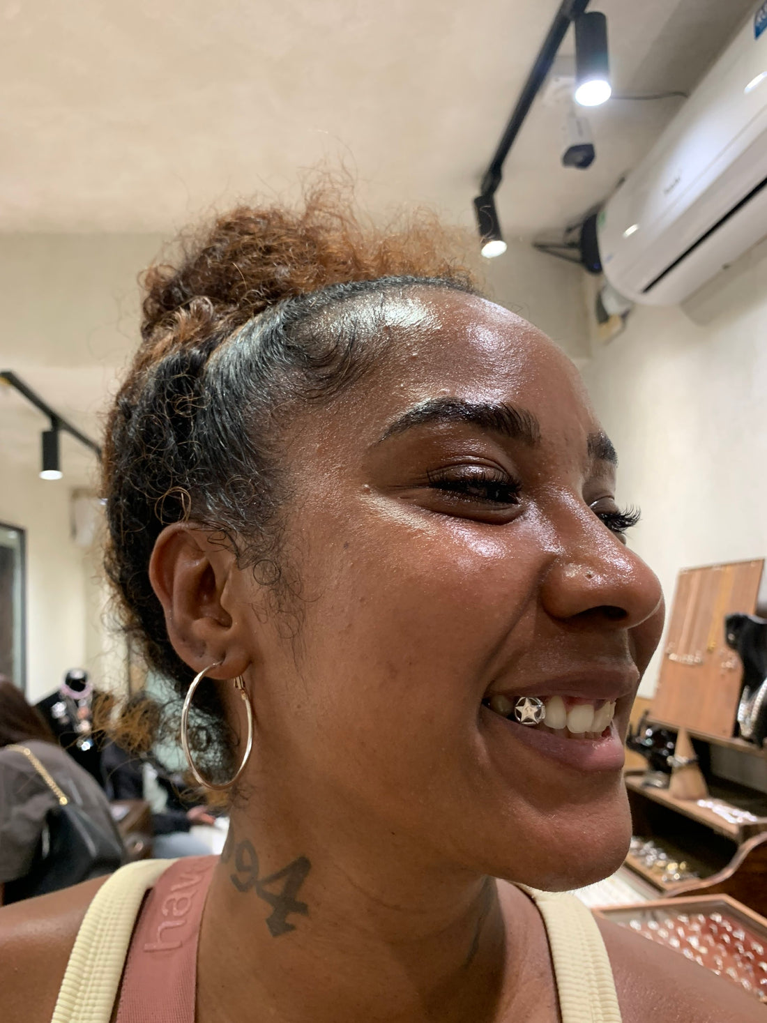 STAR CANINE SILVER GRILLZ