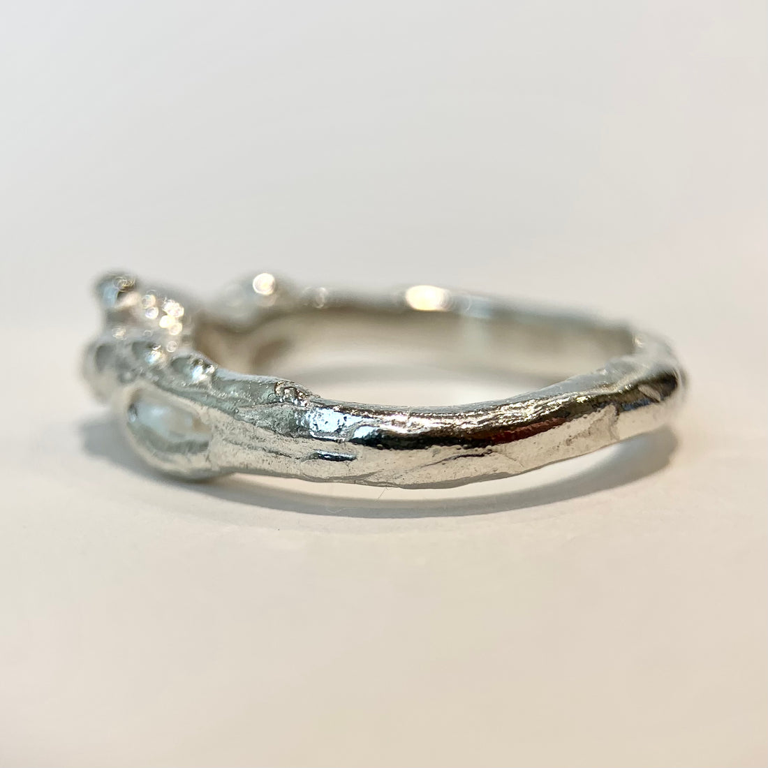 Scarlet Essence Silver Ring