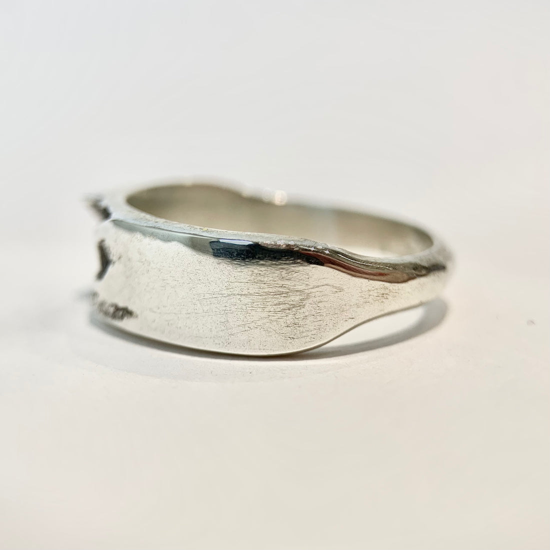 Silver Vein Ring